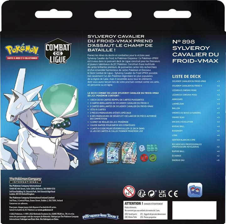 Image du produit Pokémon TCG - Calyrex VMAX Q2 League Battle - Shadow Rider (Anglais, Pack de boosters)