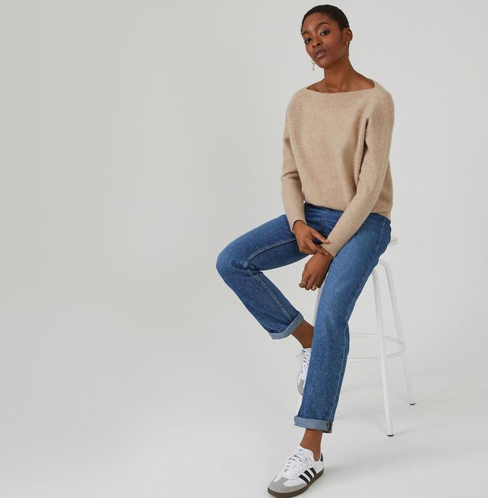 Image du produit La Redoute Collections Pull avec encolure en U (XL)