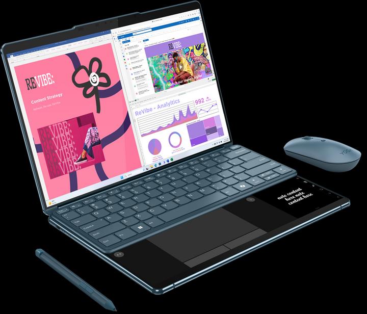 Produktbild Lenovo YogaBook 9 (13.30", Intel Core Ultra 7 155U, 16 GB, 1000 GB, DE)