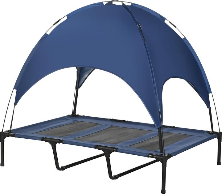 Produktbild Outsunny Outdoor Hundeliege mit Dach, für sehr grosse Hunde (Hund)