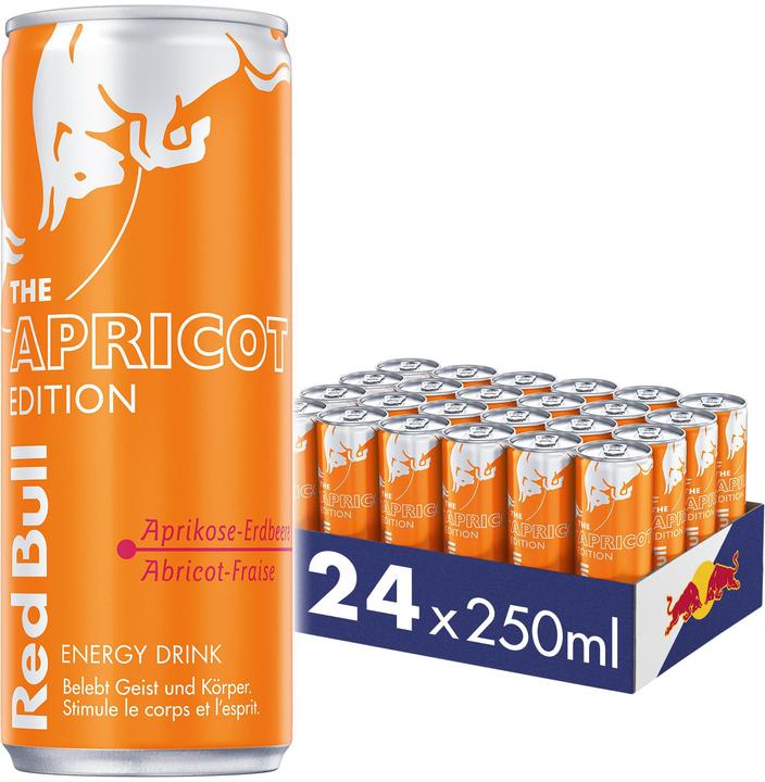 Produktbild Red Bull Energy Drink Apricot Edition (24 x 25 cl)