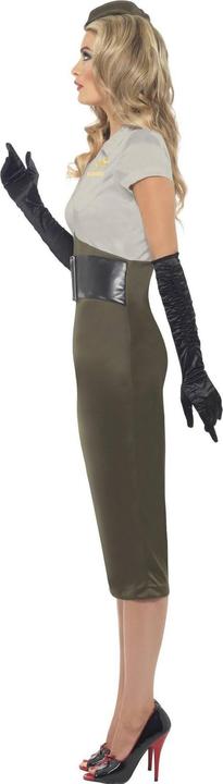 Actual product image Smiffys Womens/Ladies Spice Darling WW2 Army Pin Up Costume Set (S)