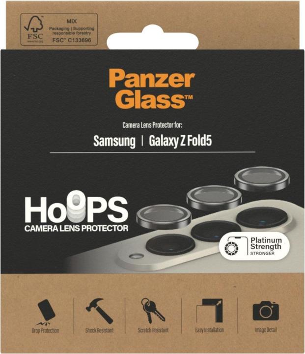 Immagine prodotto PanzerGlass Protezione per la lente della fotocamera di Samsung Galaxy Z Fold 5 (1 Pezzo/i, Samsung Galaxy Z Fold5)