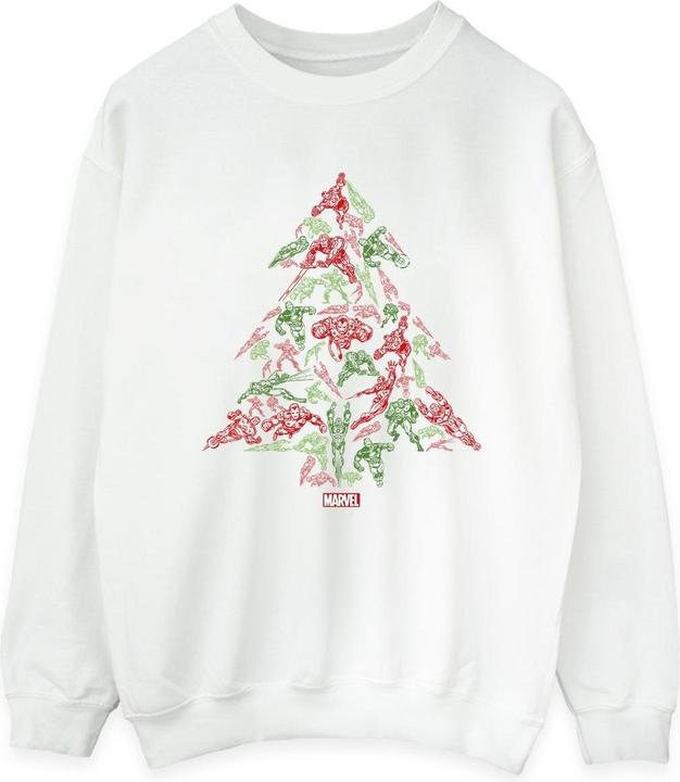 Avengers Christmas Tree Sweatshirt (4XL)