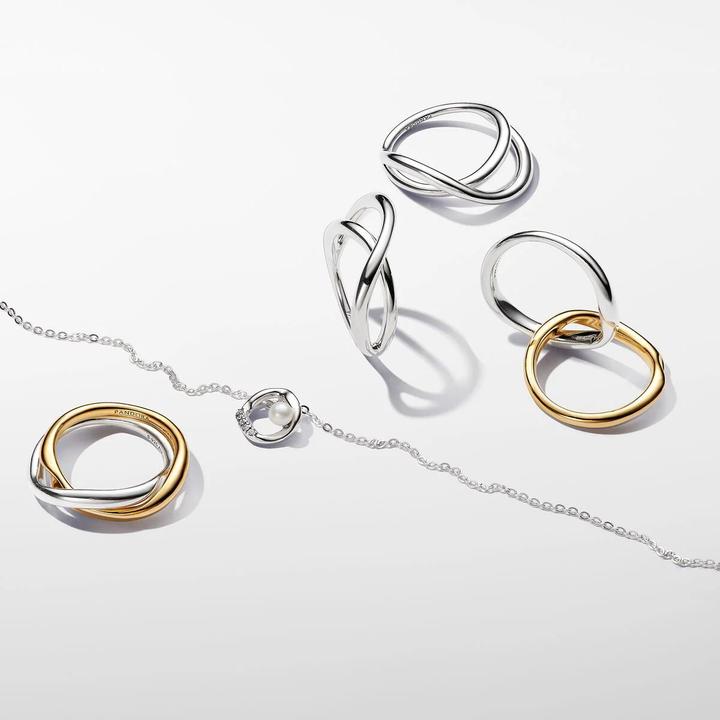 Immagine prodotto Pandora Anello infinito con stampo organico (54, 925 Argento)