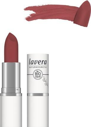 Productafbeelding Lavera BIO lippenstift mat N°04 Levendig Rood - 4,5g - (04 Levendig rood)