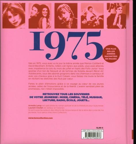 Produktbild Nés en 1975 : le livre de ma jeunesse (Französisch, Leroy Armelle, Chollet Laurent, 2021)