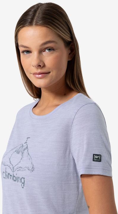 Actual product image Super Natural Women's I Love Climbing Tee (XL)