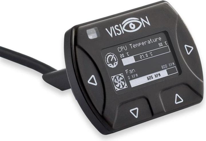 Aqua Computer VISION Touch with ext. USB cable, IR, temp. measurement