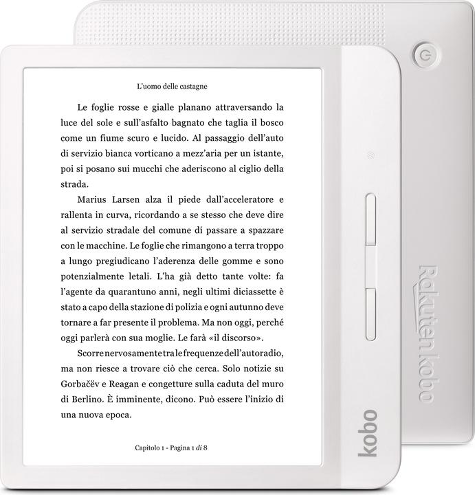 Image du produit Kobo Libra H2O (7", 8 Go, Blanc)