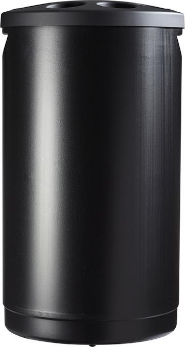 Actual product image Rossignol MULTIGOB Waste Bin Cup Collector 1600 Cups Plastic Black