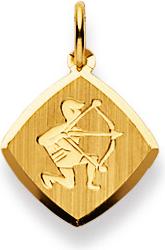 Natsumi Schmuck Anhänger Sternzeichen Schütze Gelbgold 18K/750 (750/18 K Gelbgold)