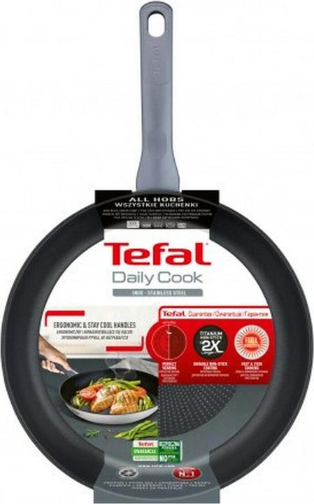 Produktbild Tefal Daily Cook G7300755 frying pan All-purpose pan Round (30 cm, Bratpfanne, Edelstahl)