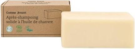 Actual product image Comme Avant Natural and Ecological Solid Organic Hemp Oil Conditioner 45g