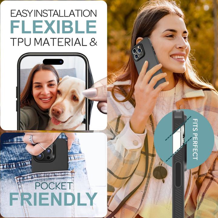 Produktbild Nalia Matt Silikon Hülle (Apple iPhone 16 Pro)