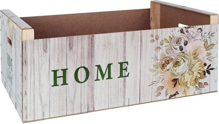 Produktbild Soler Hispania Aufbewahrungsbox Confortime Sweet Home Bunt Holz Blomster 58 x 39 x 21 cm (3 Stück)