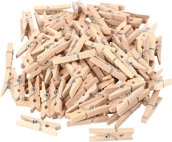 Creativ Company Agrafes en bois