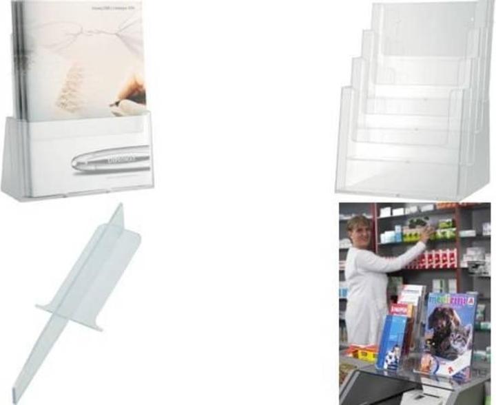 Image du produit Helit Porte-brochure de table le helpdesk (A4)