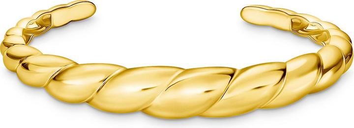 Immagine prodotto Thomas Sabo Armreif organische Formen vergoldet (17 cm, Argento 925)