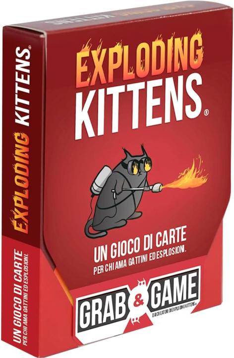 Produktbild Asmodée Explodierende Kätzchen Greifen & Spielen