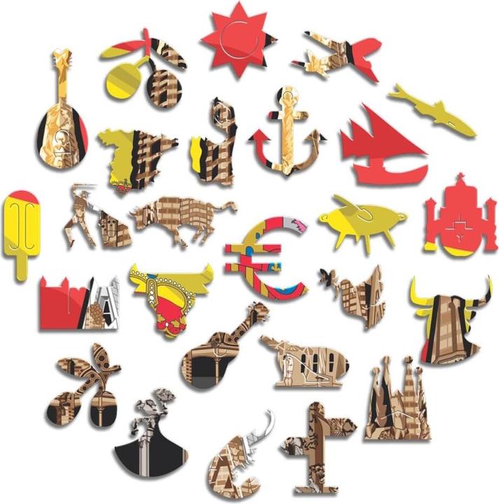 Produktbild Iconic Sagrada Familia - Monument Holz Puzzle Grösse L (500 Teile) (500 Teile)