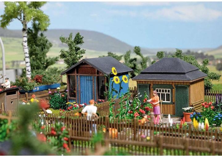 Produktbild Busch Im H0 Gartenlauben Set 2