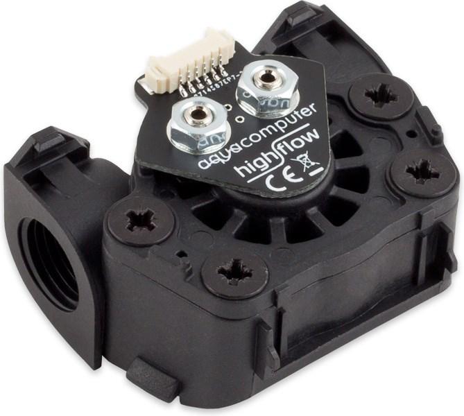 Image du produit Aqua Computer Capteur de débit high flow LT, 2x G1/4