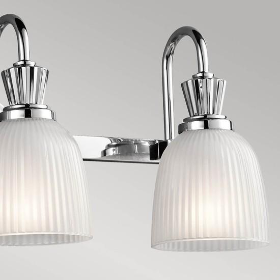 Image du produit Elstead Lighting Cora LED Applique murale G9 triple chrome poli IP44 (960 lm, G9)