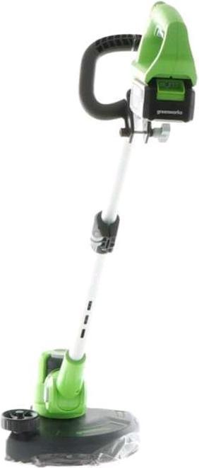 Actual product image Greenworks G48LT30 Cordless lawn trimmer 2448V4 Ah battery