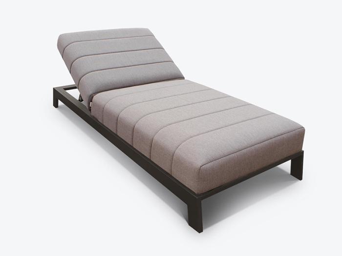 Produktbild Divano SET Outdoor Liege BITE Lounger SUNBRELLA inkl. Beistelltisch (203 cm)