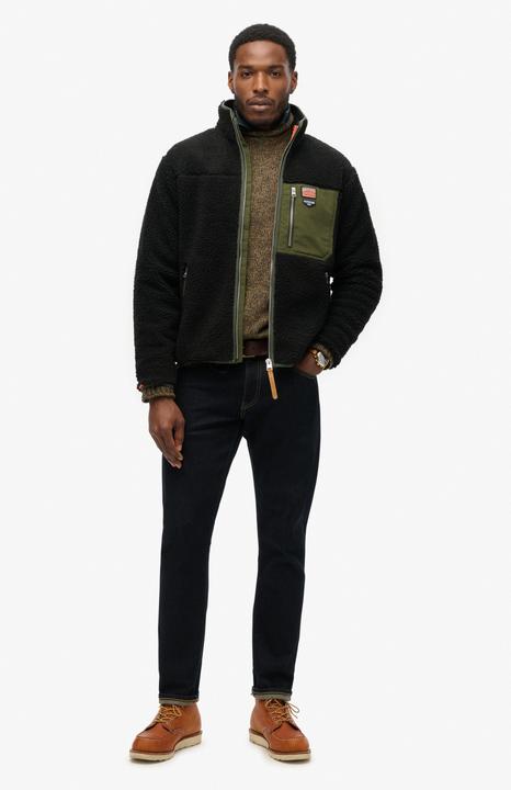 Immagine prodotto Superdry Vintage Retro Fleecejacke mit durchgehendem Reissverschluss (L)