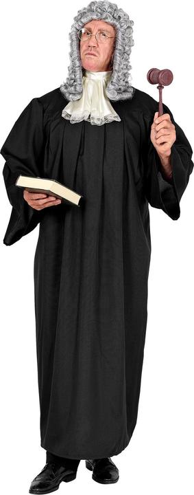 Actual product image Widmann Judge Robe Costume: Toga And Jabot (XL, XXL)