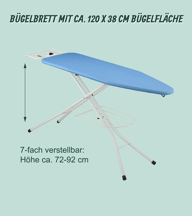 Produktbild Relaxdays Bügelbrett (120 x 38 cm)