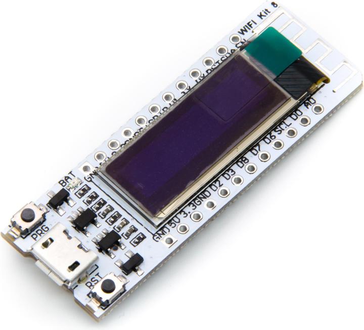 Actual product image Heltec Automation WIFI Kit8 Board ESP8266 32MBit
