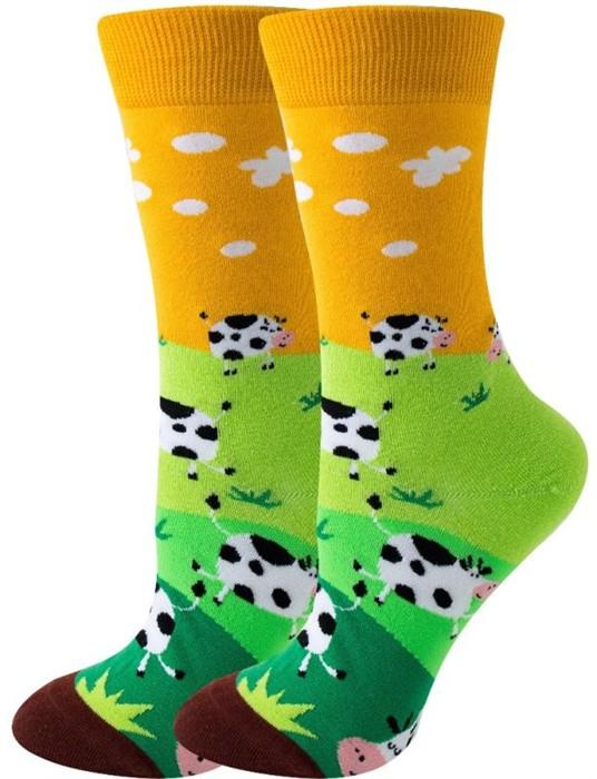 Musthaves Socken Grösse 36 - 43 cm - Kühe (36 - 43)