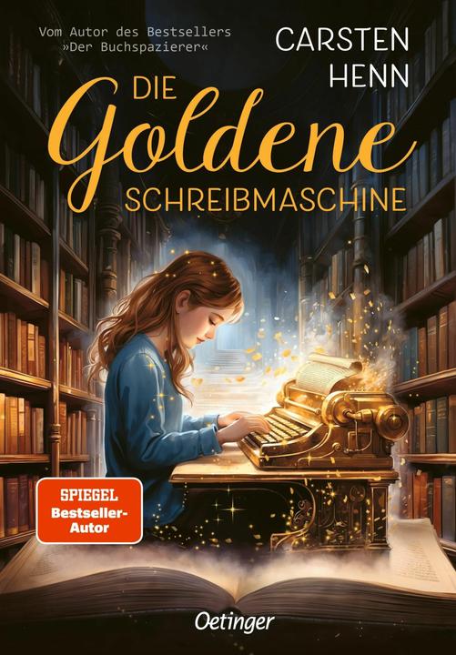 Actual product image The golden typewriter (Carsten Henn, German)