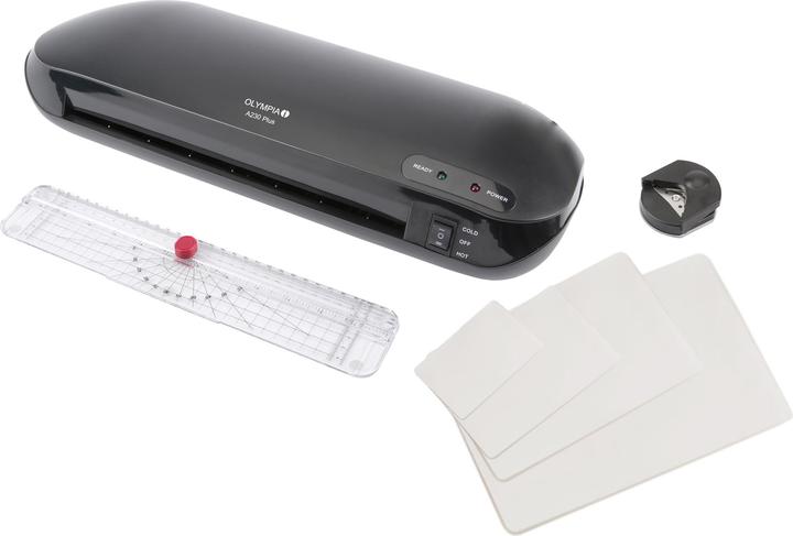Actual product image Olympia A230Plus 4 in 1 set (70 - 125 µm, A5, A6, Visiting card, A4)
