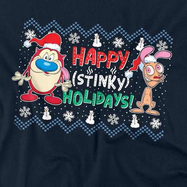 Produktbild Ren & Stimpy Happy Stinky Holidays TShirt (XL)