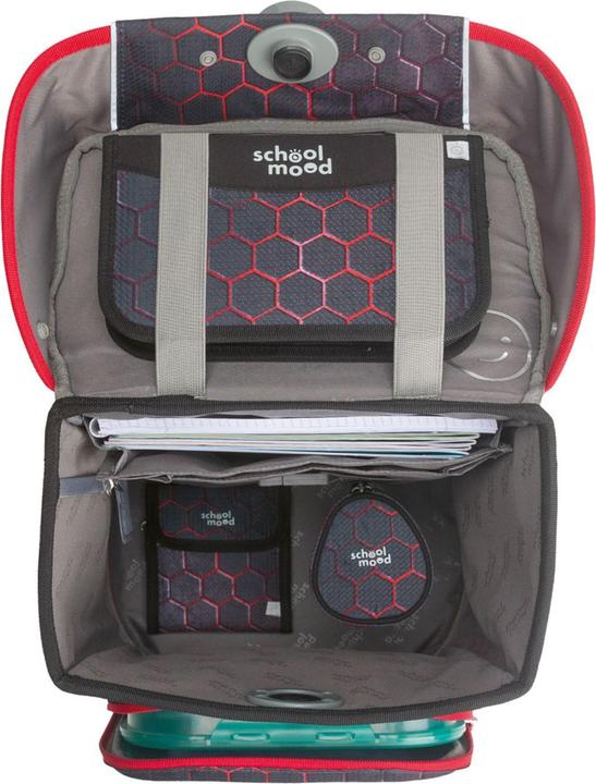 Produktbild School-Mood Champion Maxx Pro Mila Schulranzen-Set 7-teilig (22 l)
