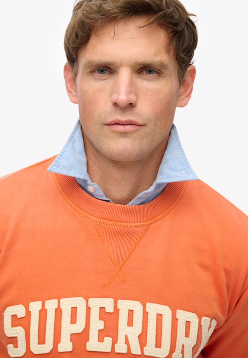 Actual product image Superdry VINTAGE ATHLETIC CREW Heren Trui (M)