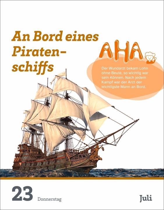 Produktbild Harenberg WAS IST WAS Der Kalender Tagesabreisskalender 2026 - Kinderkalender (Deutsch)