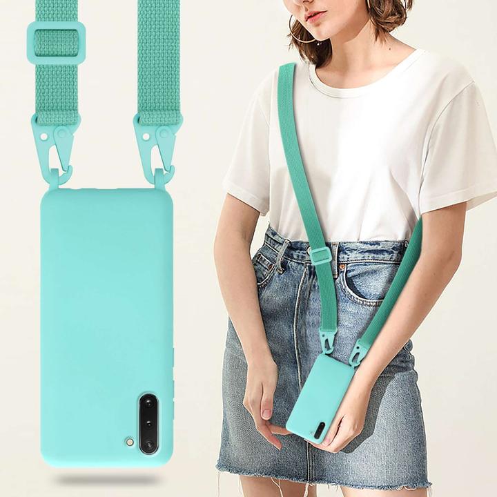 Image du produit Cadorabo Coque TPU Handy Kette Liquid (Samsung Galaxy Note 10)