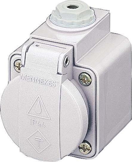 Produktbild Mennekes Schuko-Aufbau-Steckdose