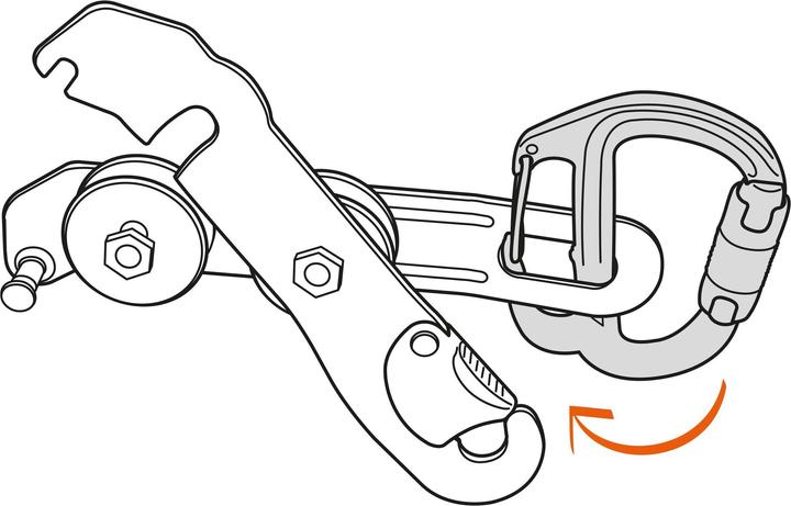 Actual product image Petzl Freino Z Carabiner