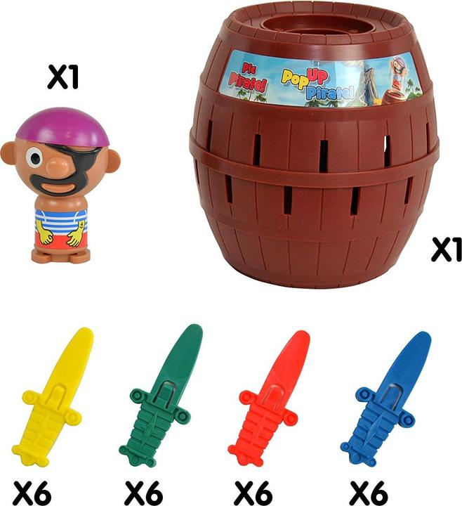 Immagine prodotto Tomy Gioco Pop up pirata (Tedesco, Francese)