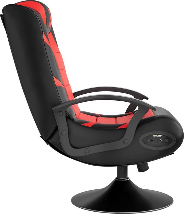 Actual product image Brazen Gaming Chairs Pride 2.1 Gaming Chair - Red