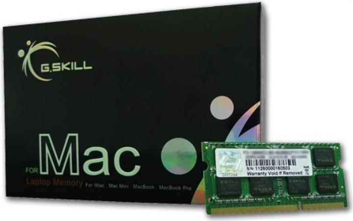 Image du produit G.Skill DDR3 for Mac (1 x 8GB, 1600 MHz, RAM DDR3, SO-DIMM)