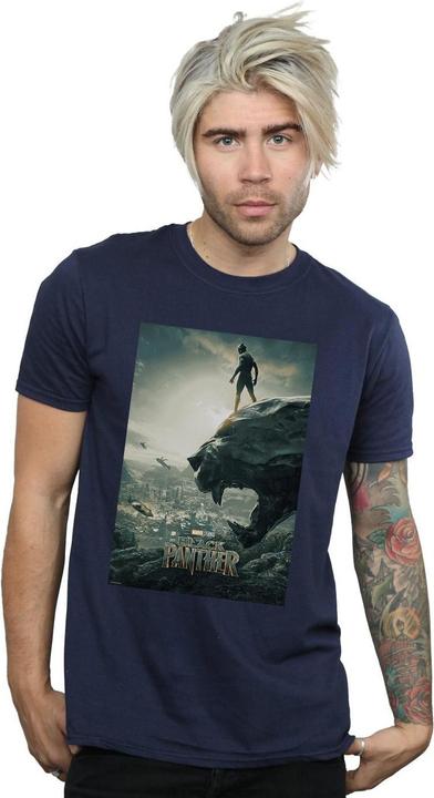 Immagine prodotto Maglietta con poster di Black Panther (M)