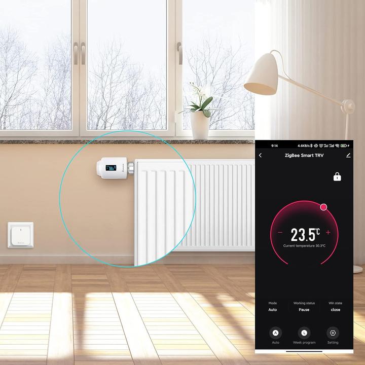 Produktbild Salcar Smartes Heizkörperthermostat-Set
