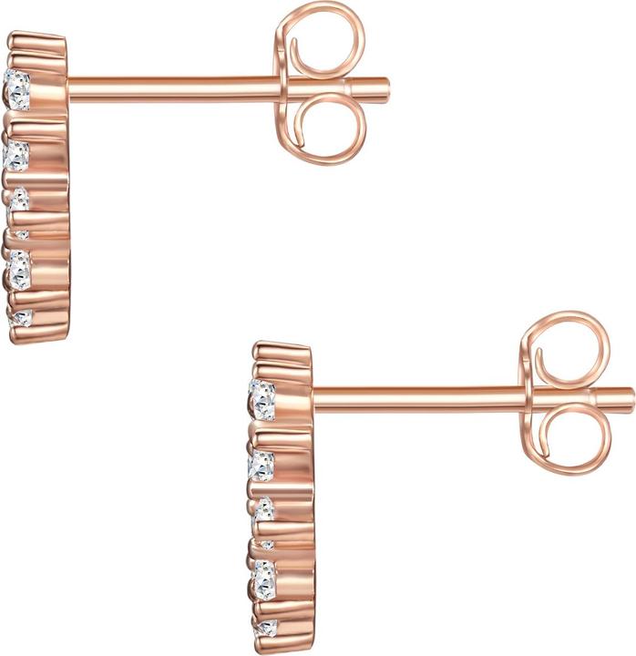 Immagine prodotto Glanzstücke München Donna Fiore/Cerchio in argento Sterling Cubic Zirconia Oro Rosa - 31466 (Argento)